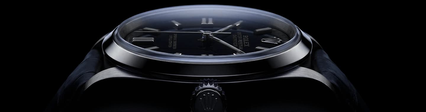 Luxury watch close-up