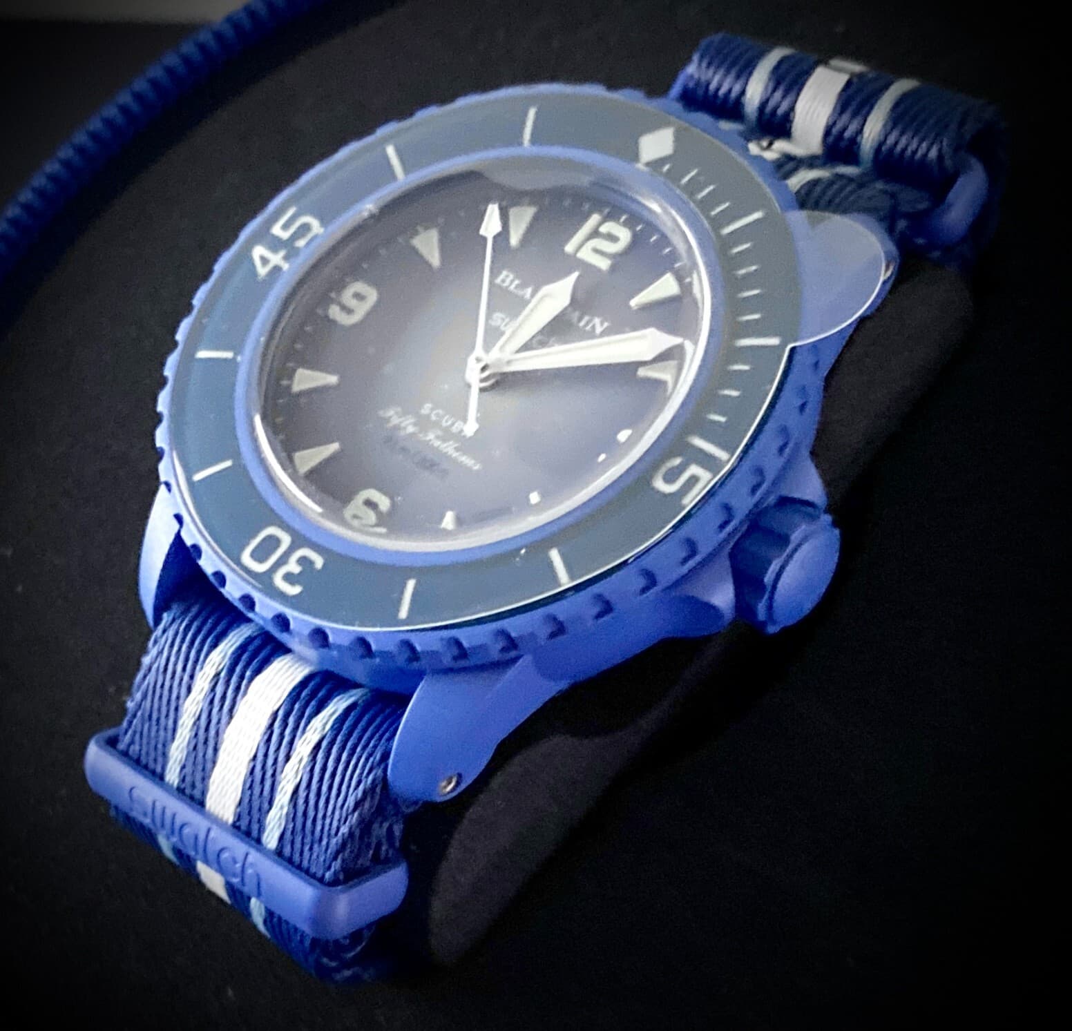 BLANCPAIN x SWATCH SCUBA FIFTY FATHOMS ATLANTIC OCEAN SO35A100