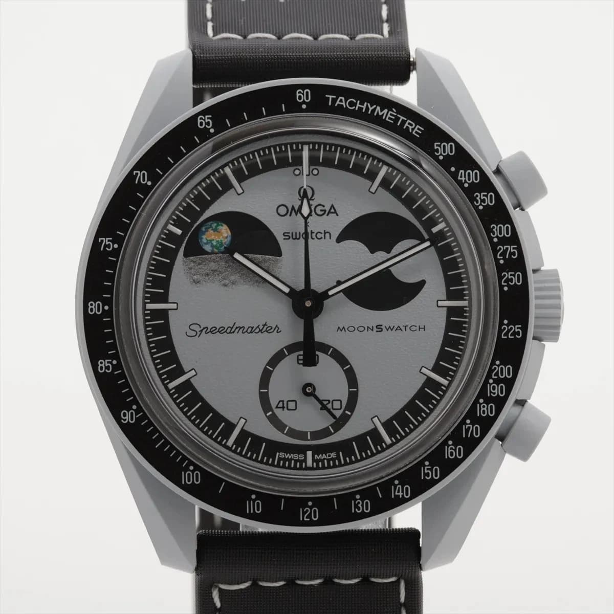 Omega x swatch Speedmaster missions Toe Earth phase SO33M700