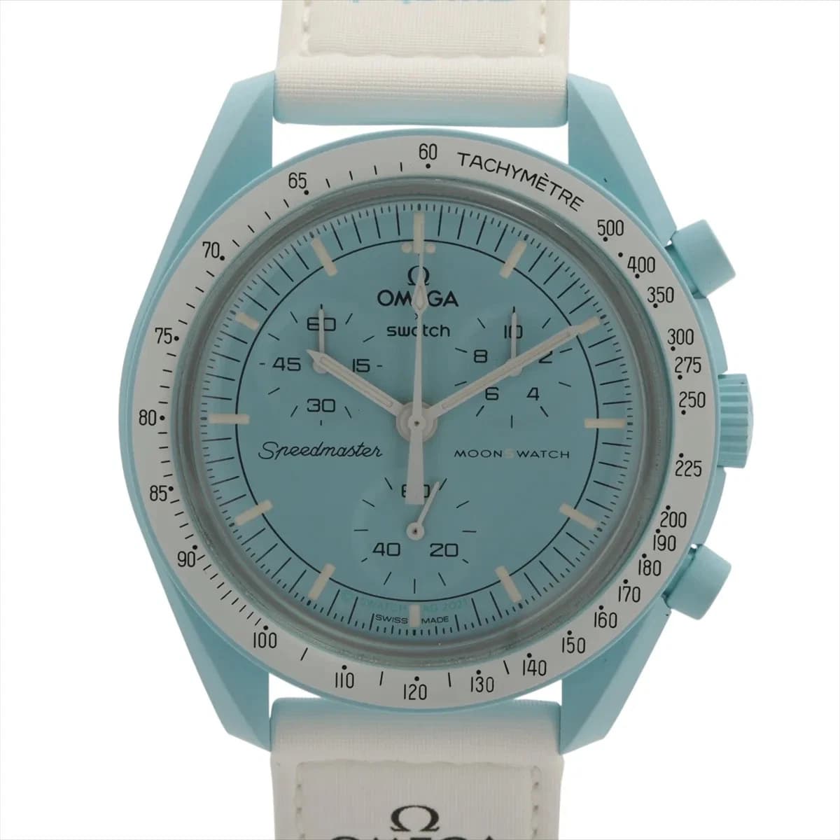 Omega x swatch Speedmaster missions Toe Uranus S033L100