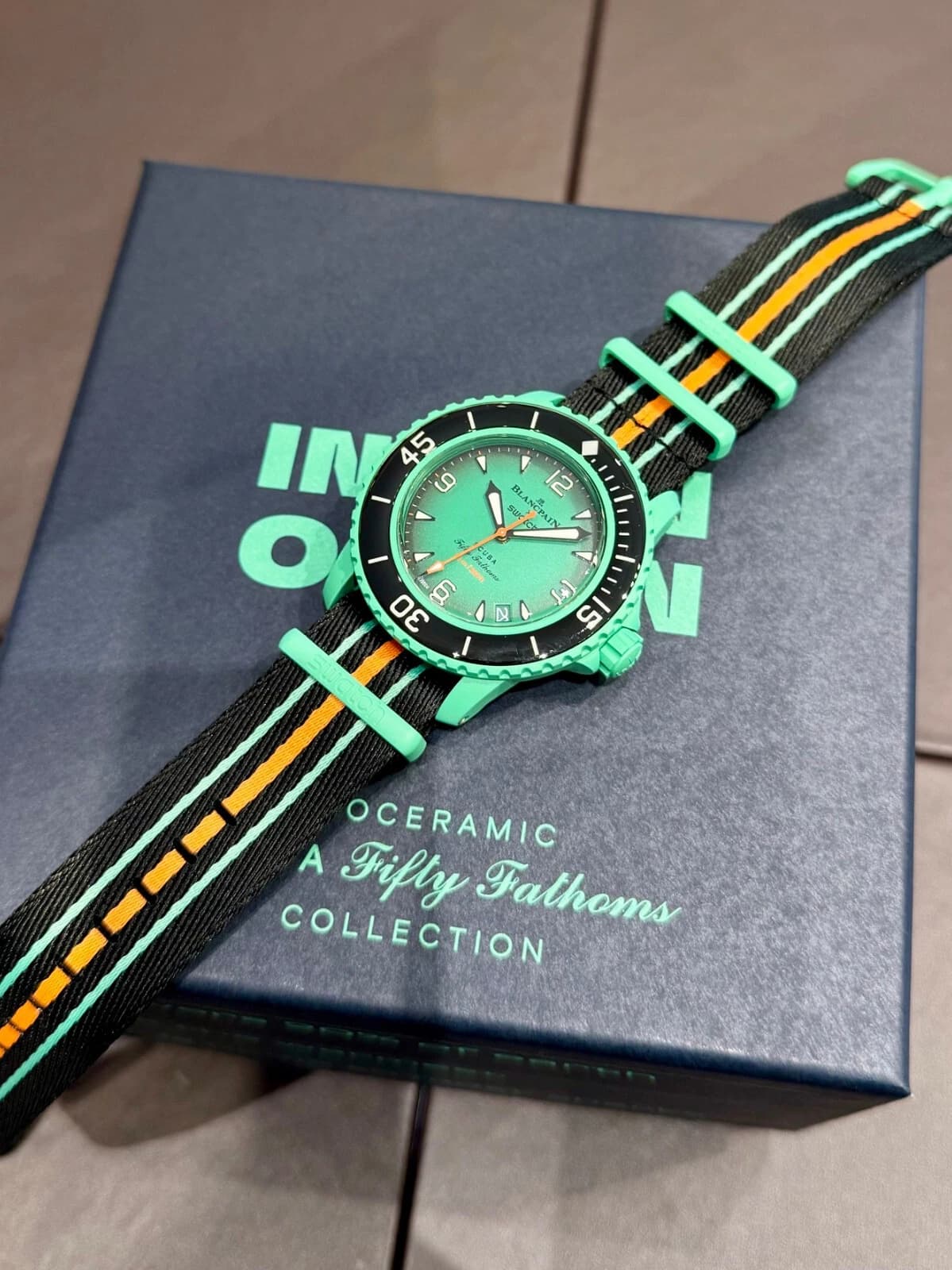 BlancpainXSwatch Indian Ocean SO35I100