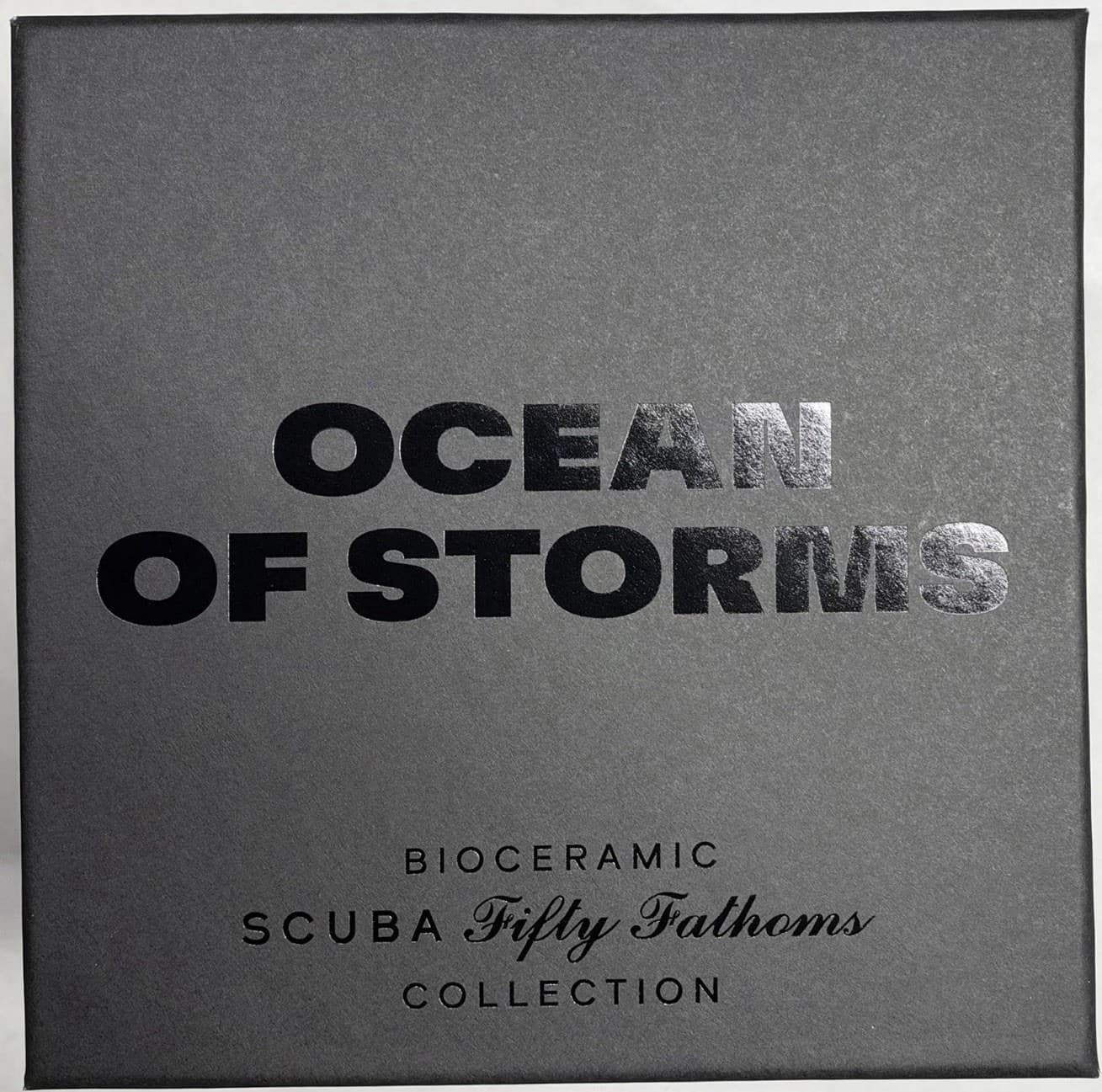 BLANCPAIN x SWATCH SCUBA FIFTY FATHOMS OCEAN OF STORMS SO35B400