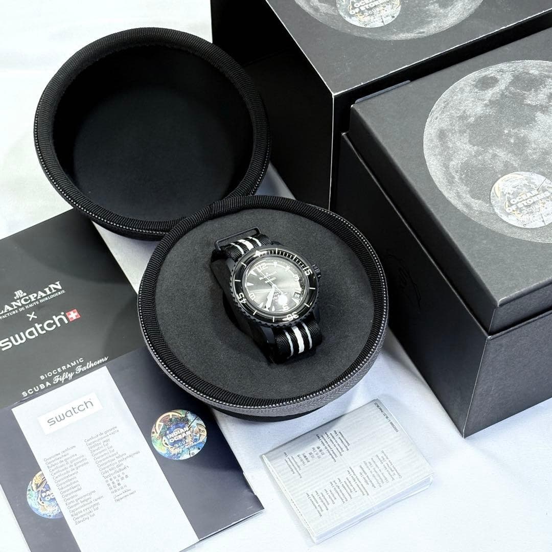 Blancpain x Swatch SCUBA Fifty Fathoms Collection ”Ocean of Storms” SO35B400