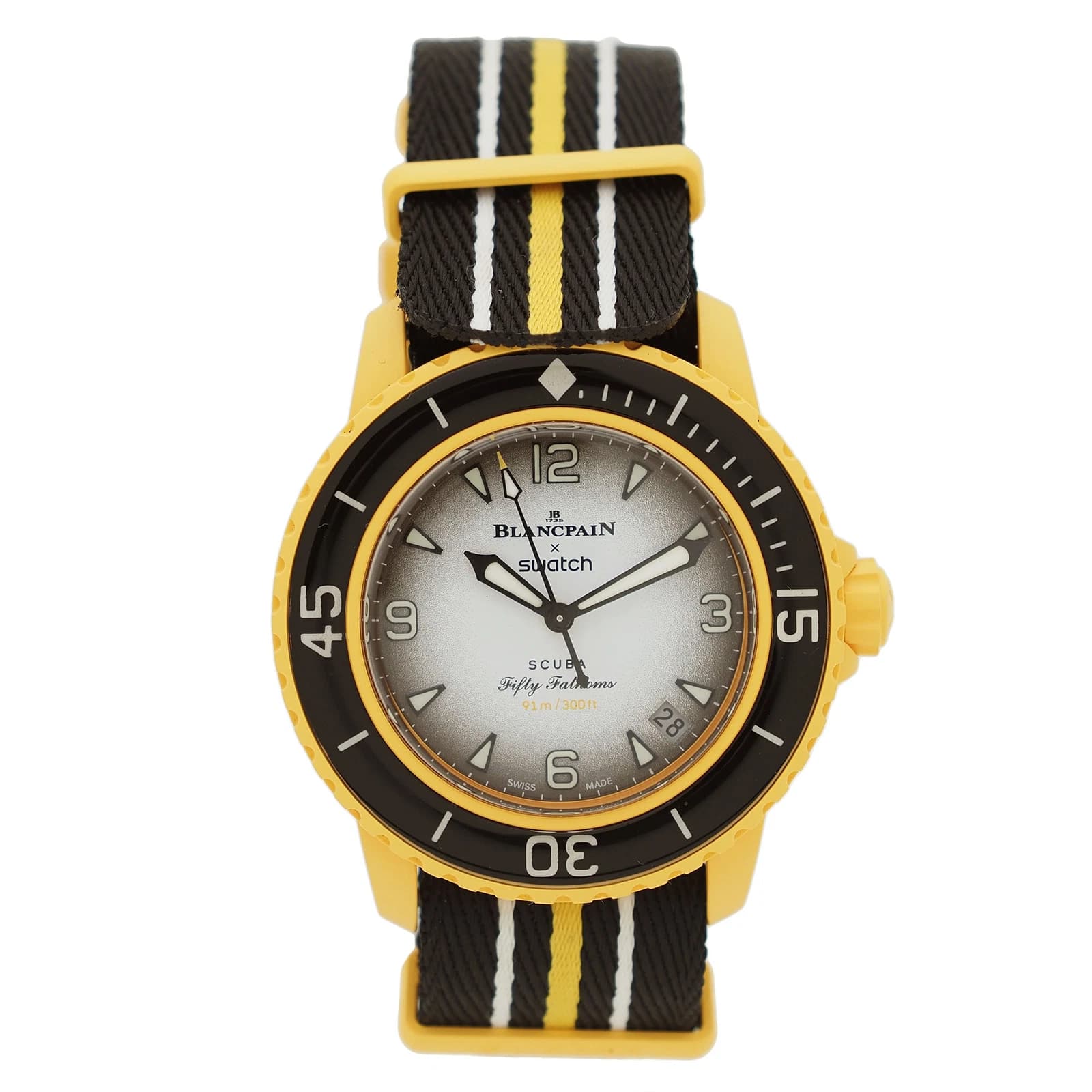 BlancpainxSwatch Fifty Fathoms SO35P100