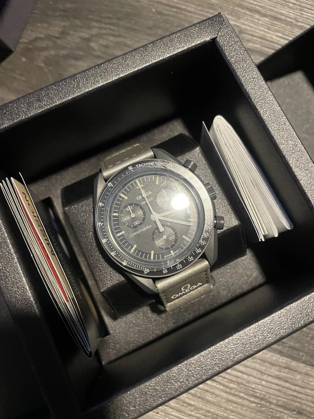 Omega X Swatch Swatch Speedmaster Moonswatch Mission To Mercury SO33A100
