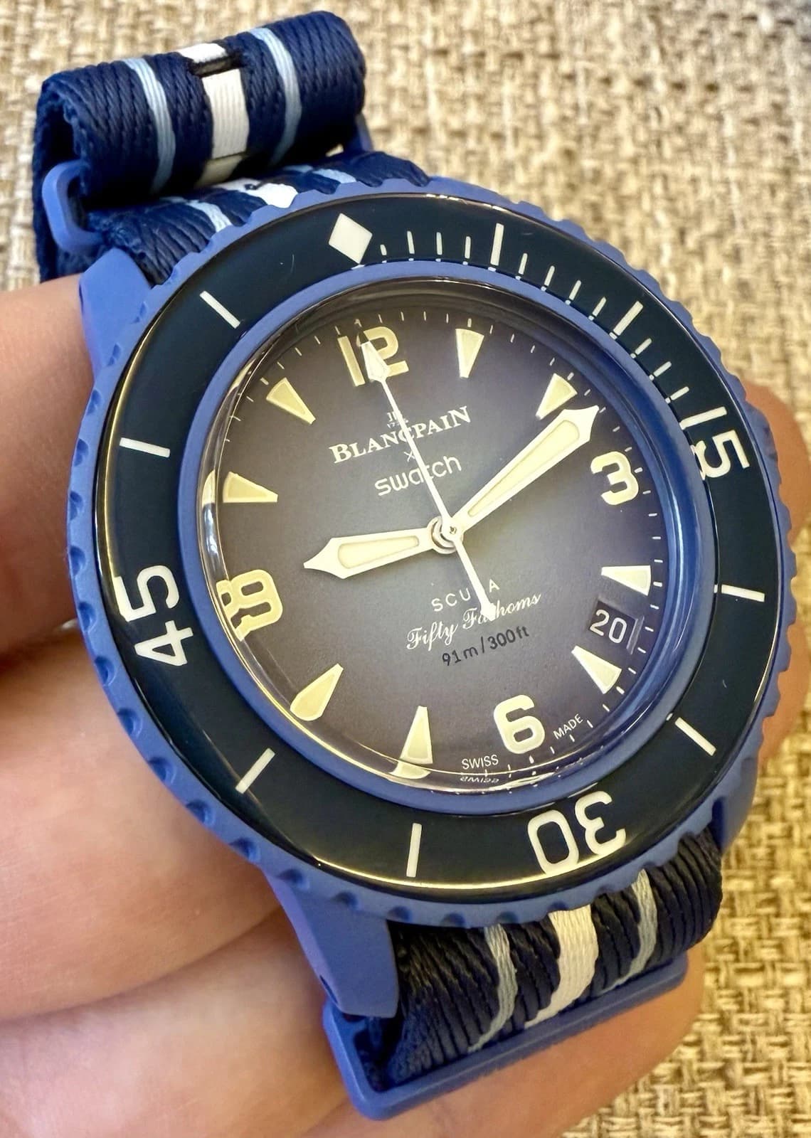 Blancpain Blue Dragon SO35A100