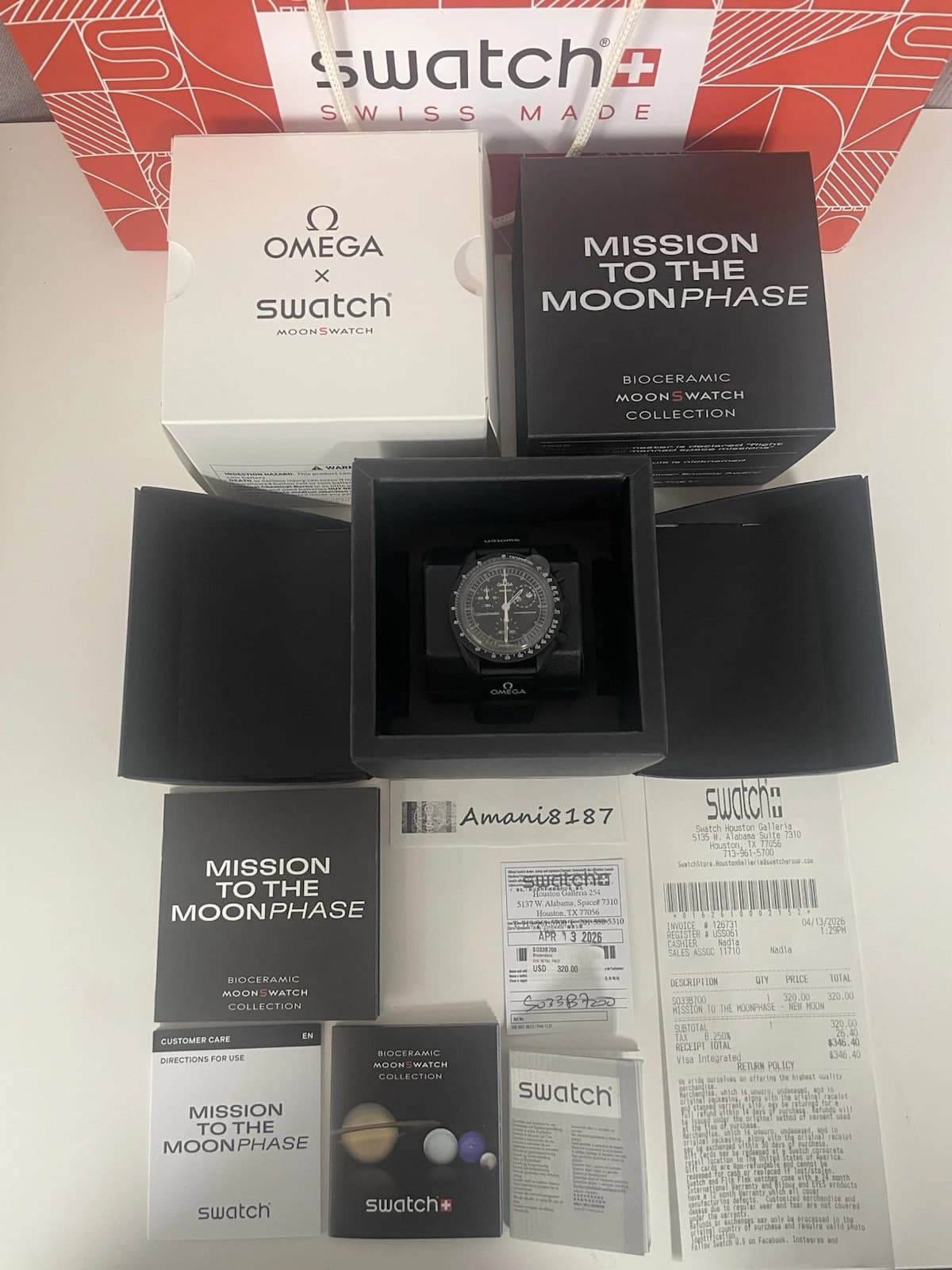Swatch OMEGA x Swatch MoonSwatch SO33B700