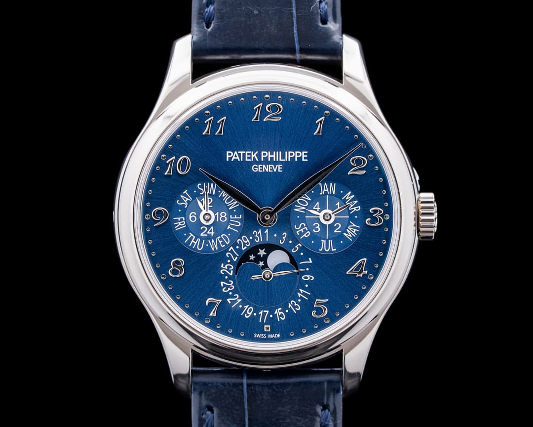Patek Philippe Grand Complications 5327G Perpetual Calendar 18K White Gold Blue Dial 5327G-001