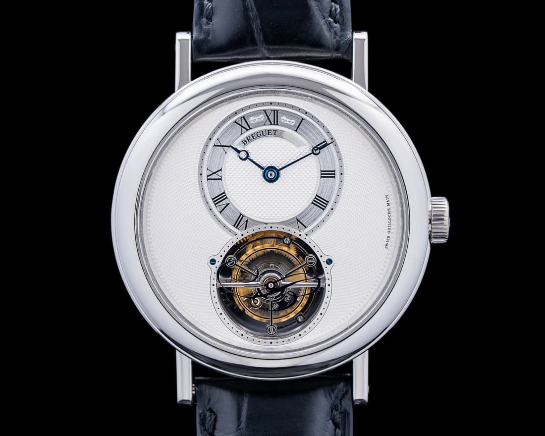 Breguet Classique Complications 5357PT Classique Tourbillon Platinum Silver Dial 5357PT/1B/9V6