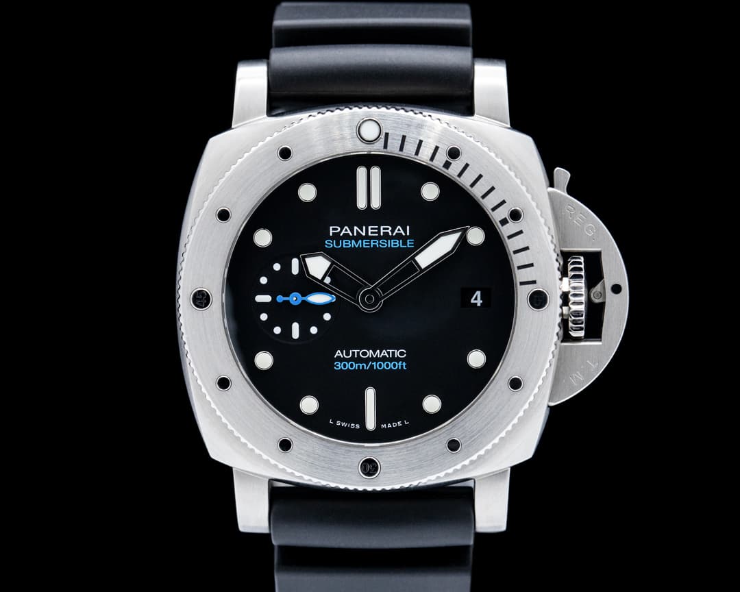 Panerai Luminor Submersible 42 Acciaio Black Dial PAM00973