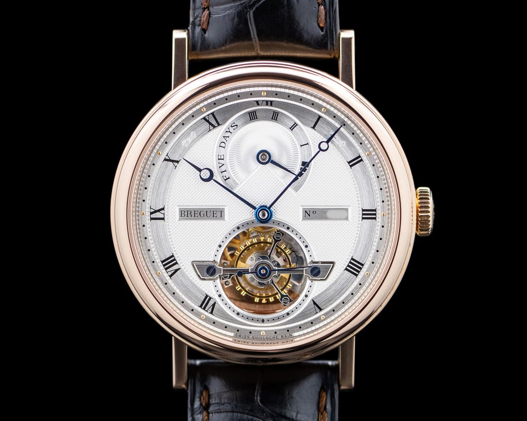 Breguet Classique Complications 5317BR Classique Tourbillon 18K Rose Gold Silver Dial 5317BR/12/9V6