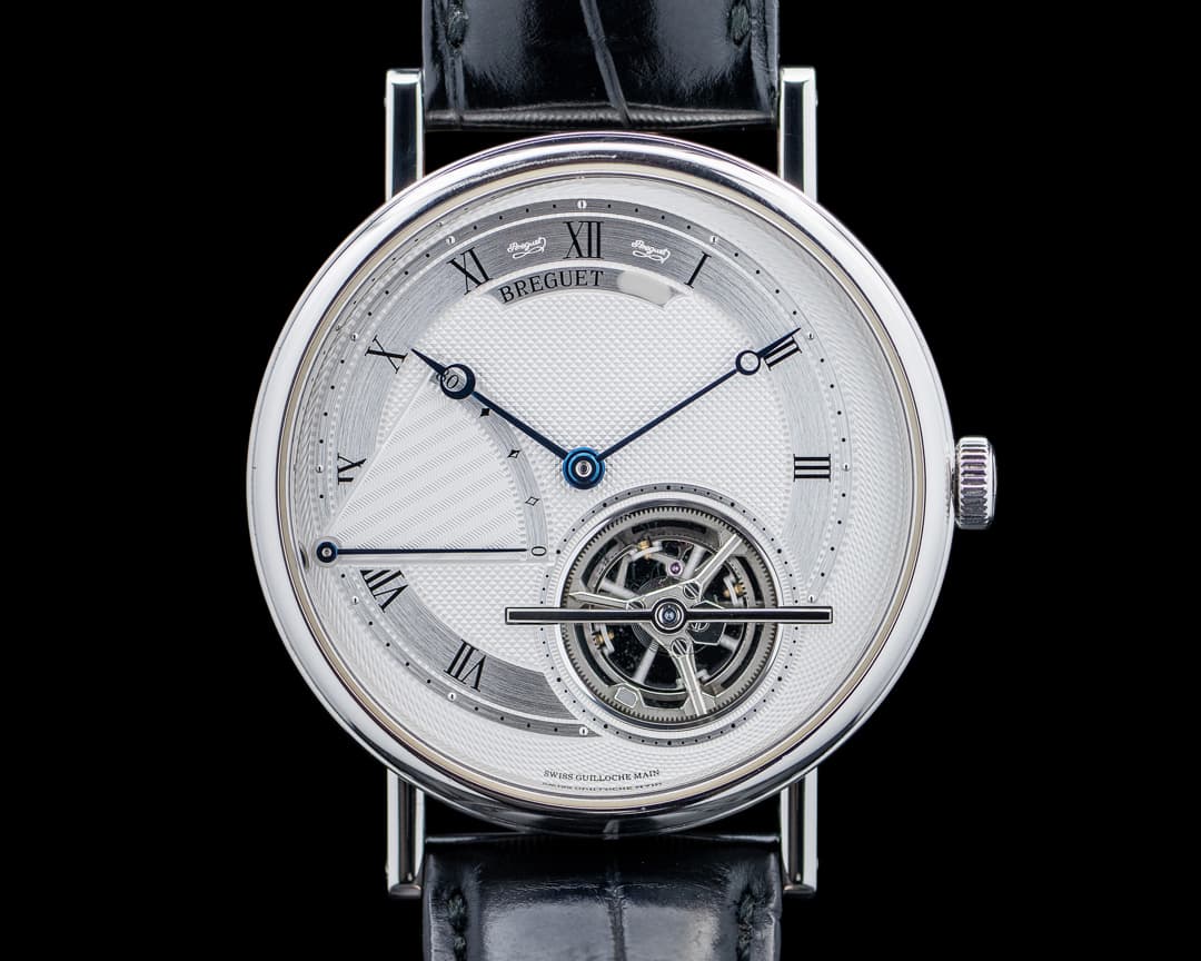 Breguet Classique Complications 5377PT Classique Tourbillon Extra-Plat Platinum Silver Dial 5377PT/12/9WU
