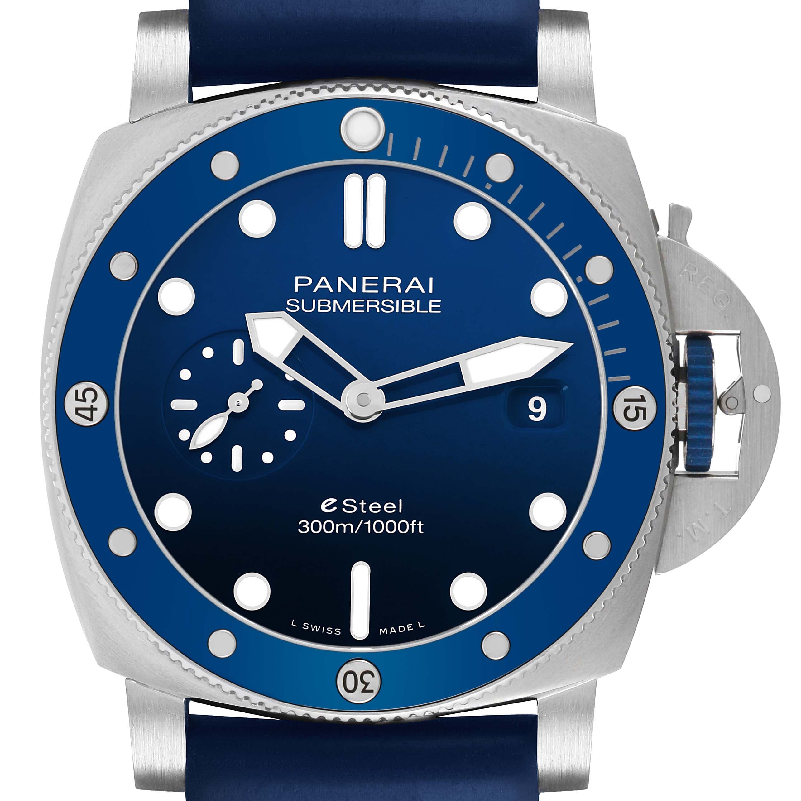 Panerai Submersible QuarantaQuattro 44 Steel PAM01289