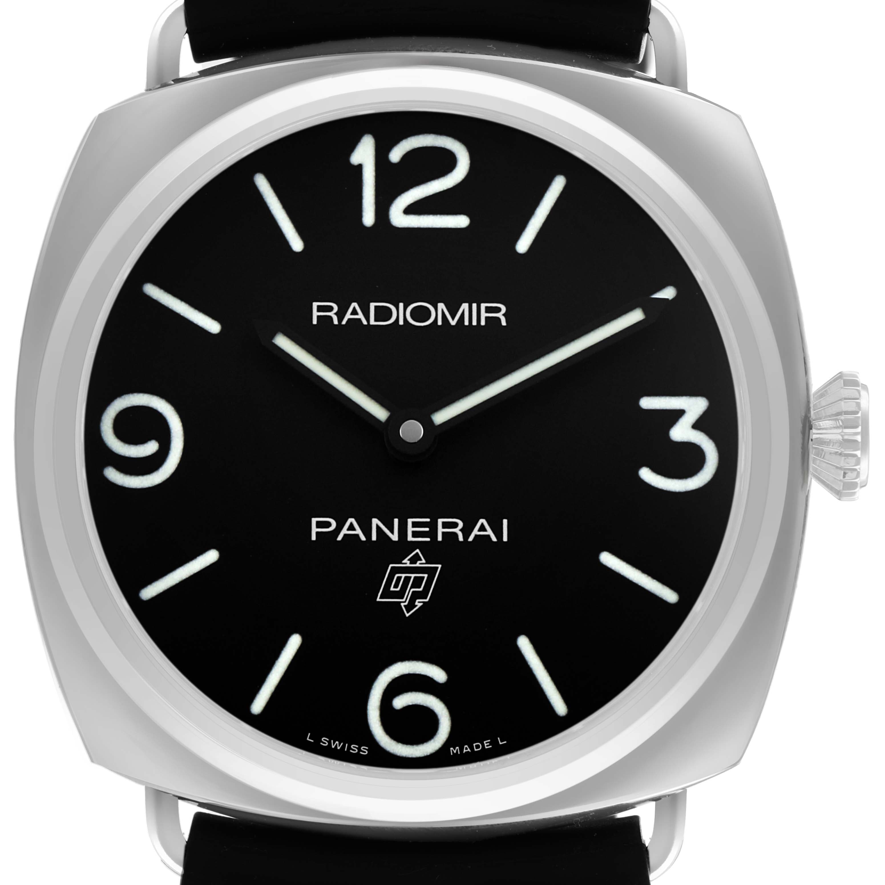 Panerai Radiomir Base Logo 45 3 Days Steel Papers PAM00753