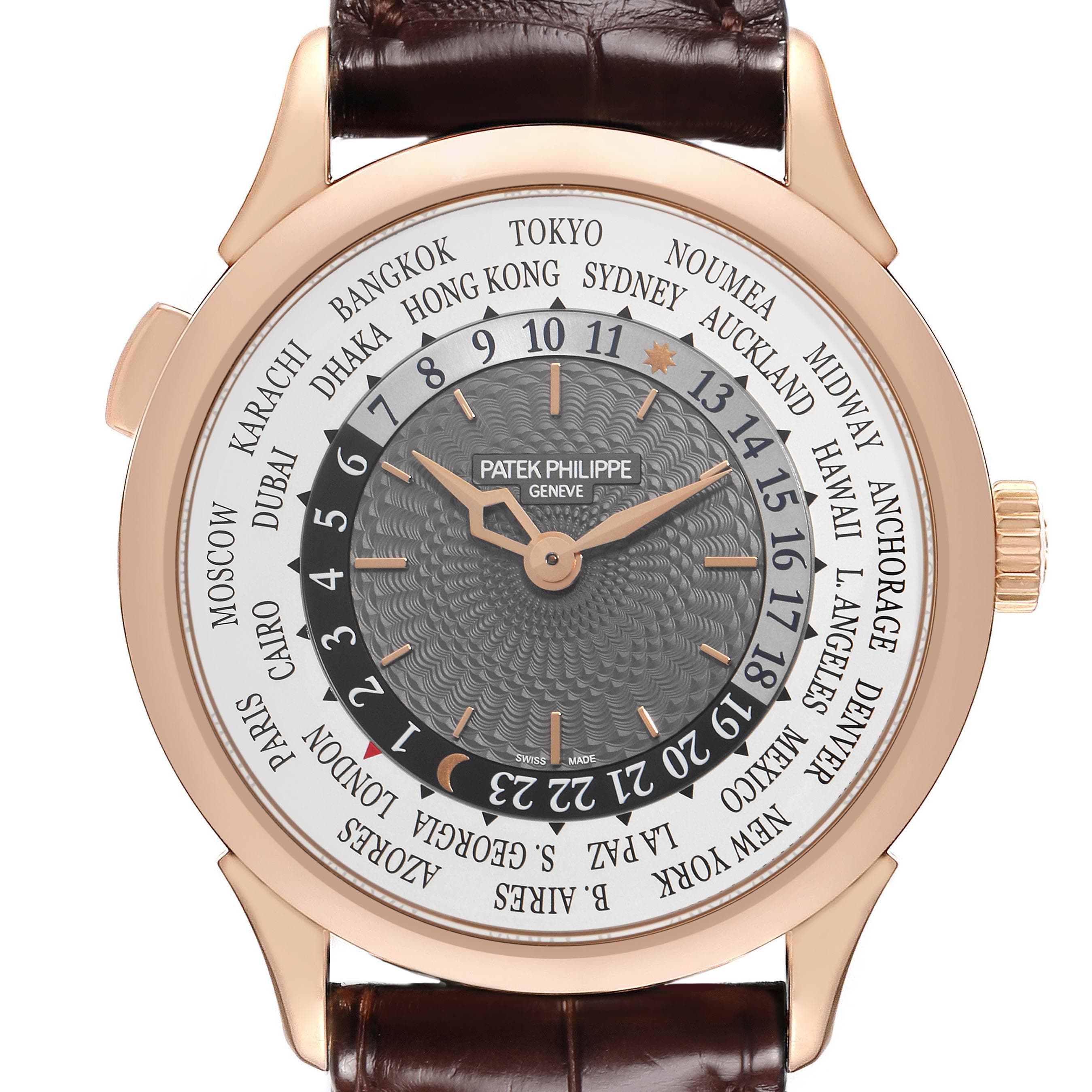 Patek Philippe Complications World Time Complications Rose Gold 5230R 5230 5230R-001