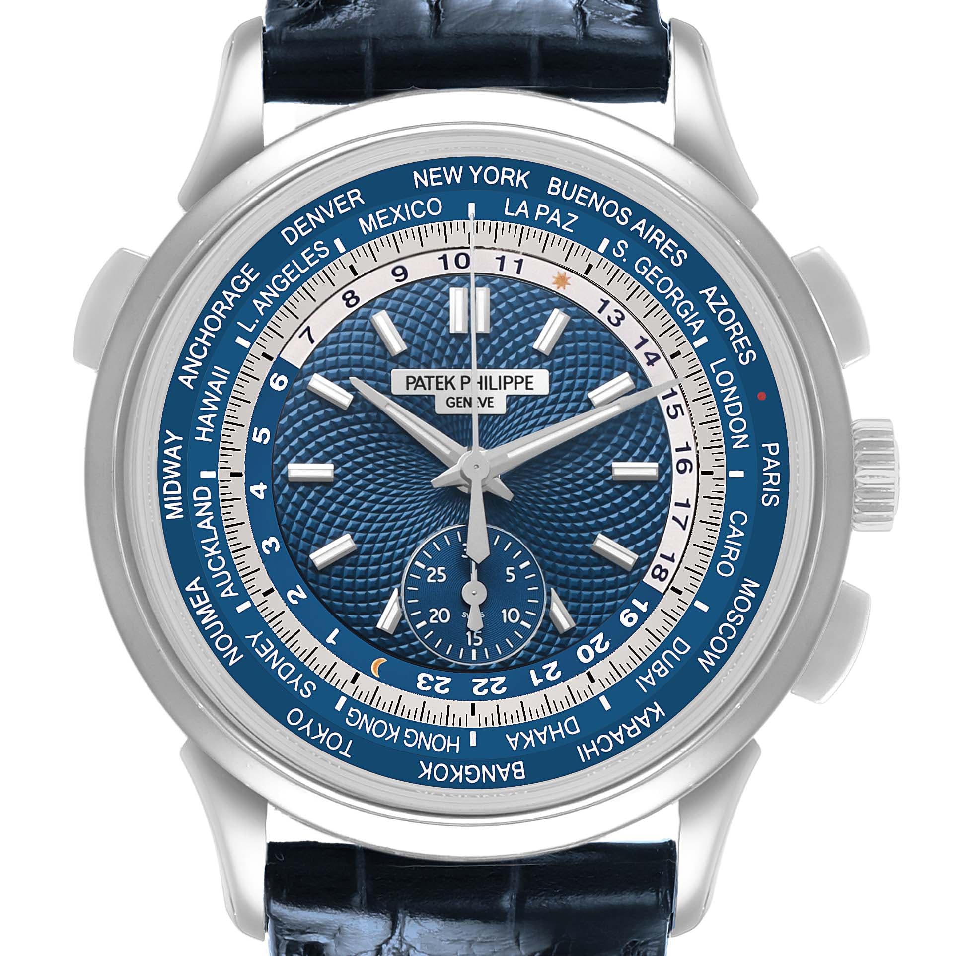 Patek Philippe Complications World Time Complications White Gold 5930G 5930 5930G-001