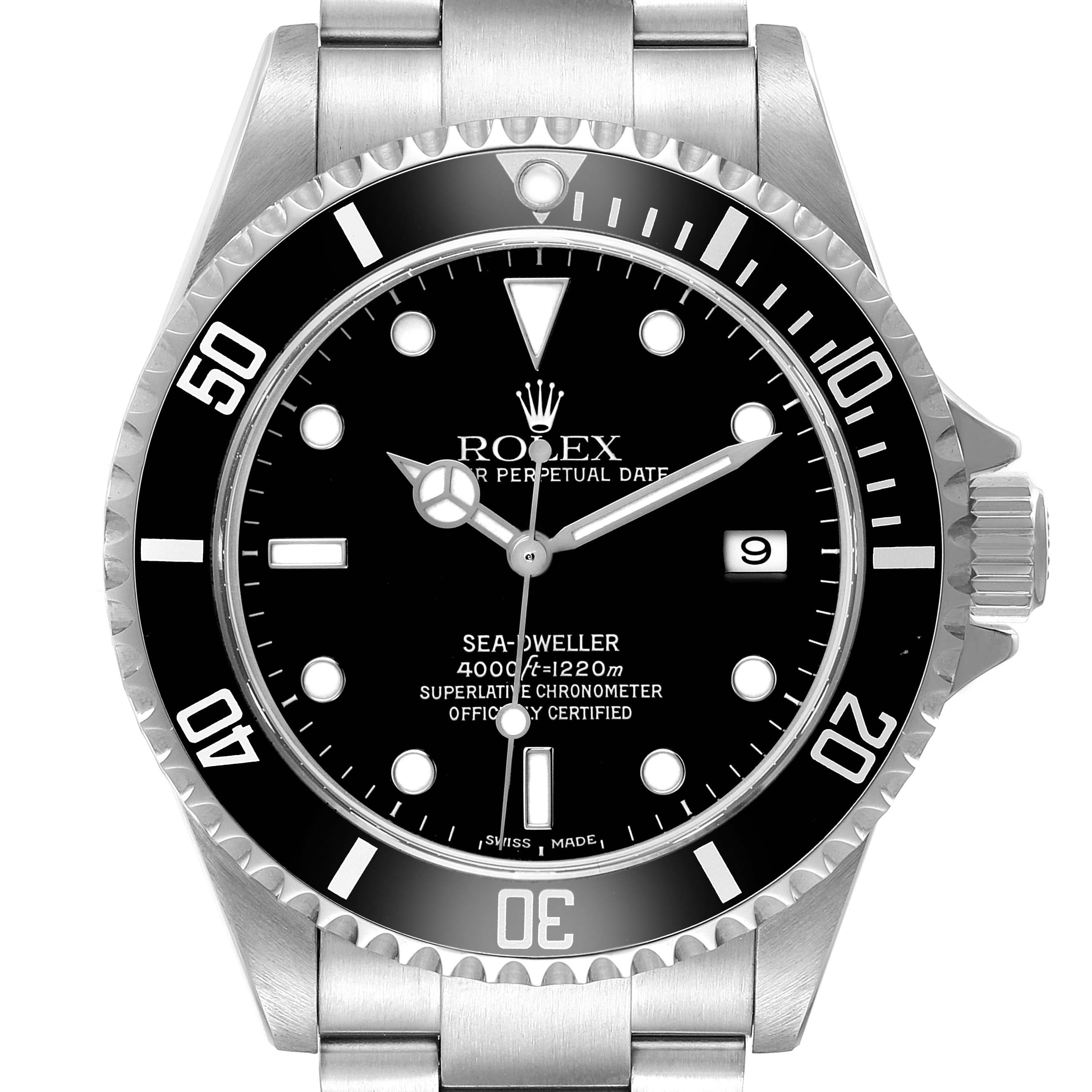 Rolex Sea-Dweller Seadweller 4000 Steel Black Dial 16600