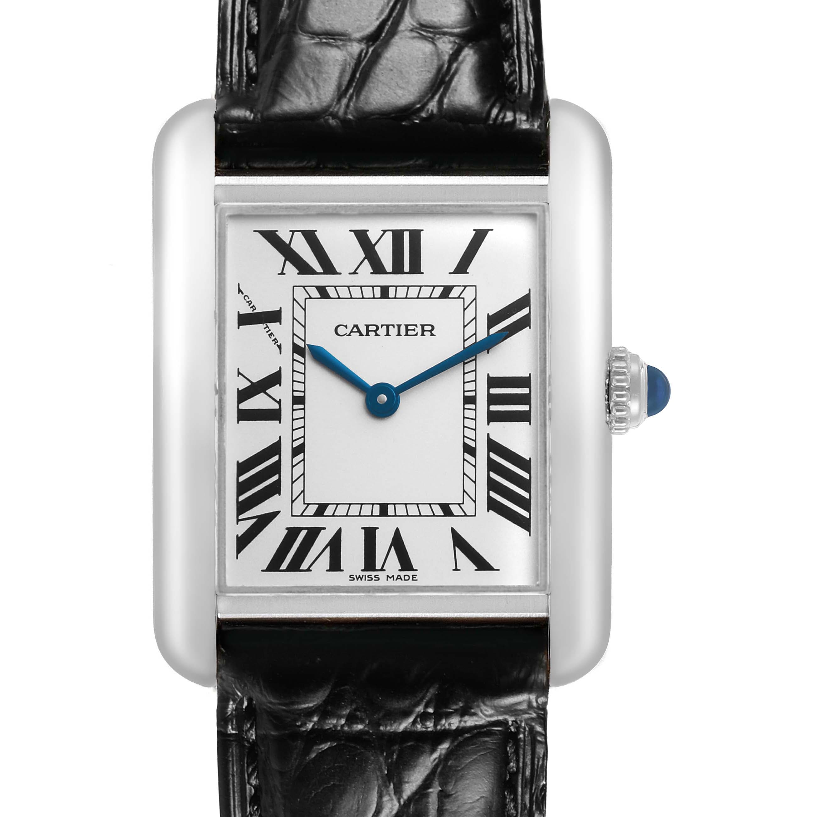 Cartier Tank Solo Steel Silver Roman Dial W5200005