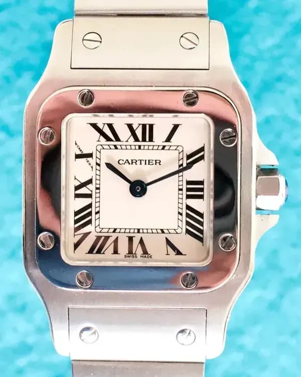 Cartier Santos Galbée W20056D6