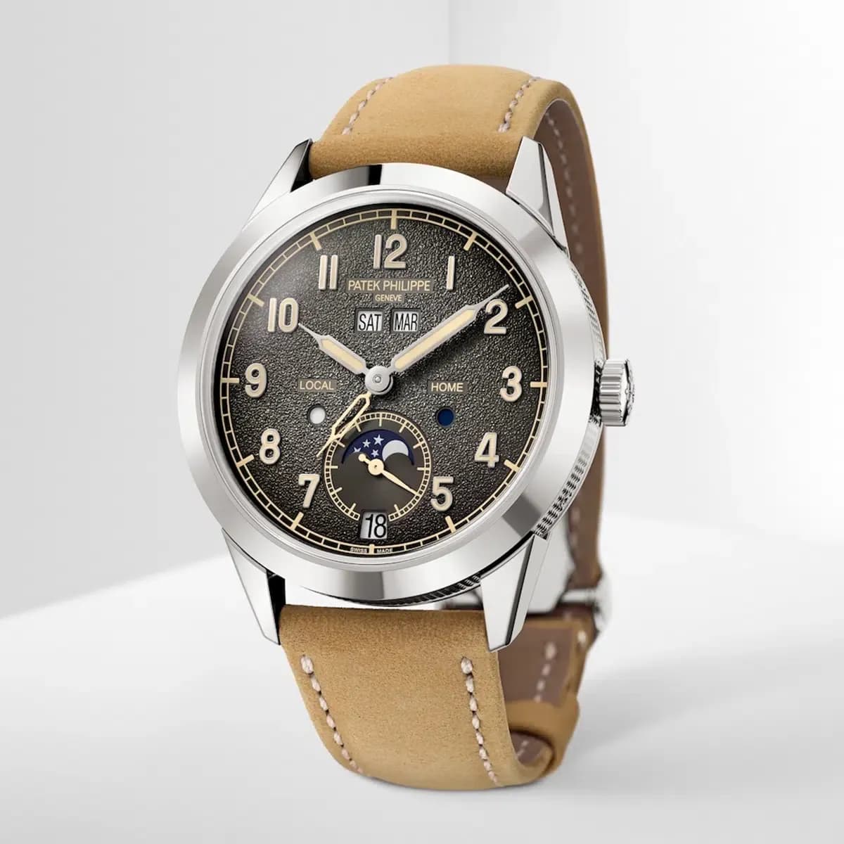 Patek Philippe Complications Annual Calendar Travel Time 5326 5326G-001