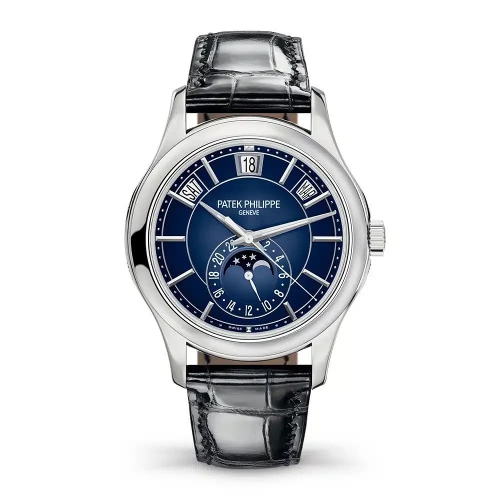 Patek Philippe Complications Annual Calendar Moonphase 5205 5205G-013