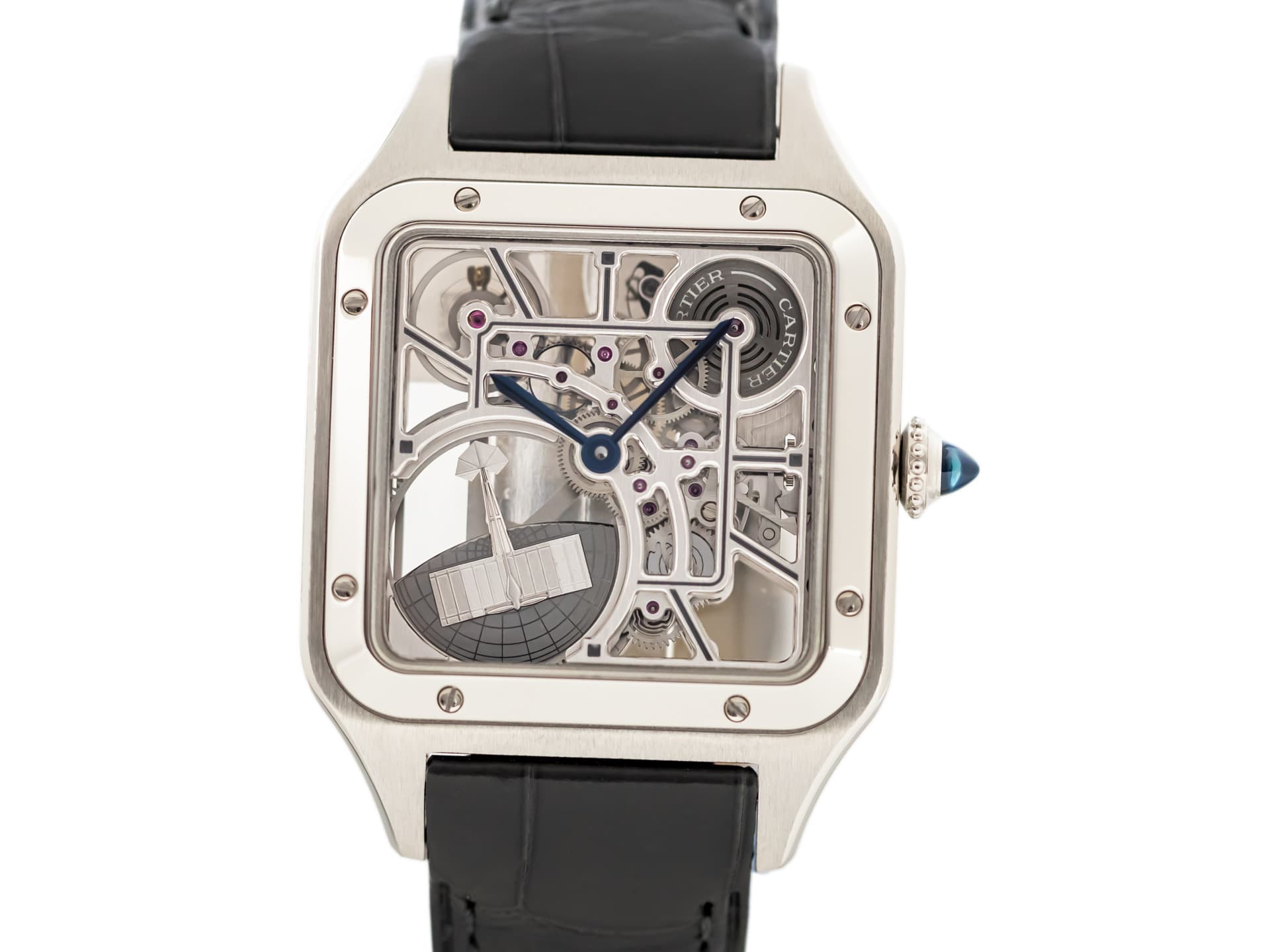 Cartier Santos Dumont Skeleton WHSA0032
